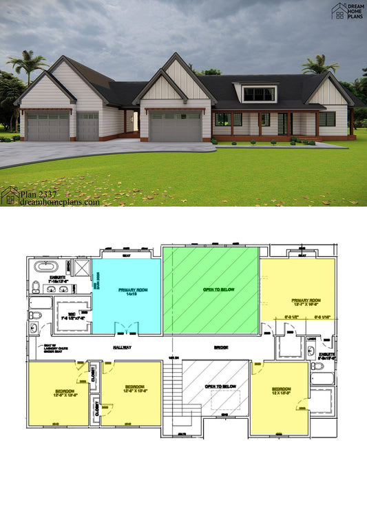 Plan 2337 - Dream Home Plans