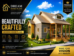 Modern Cottage House Plans | 691 Sq Ft Tiny Home | Plan 2602