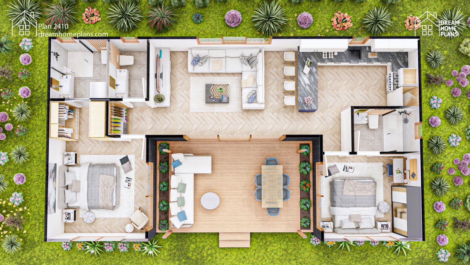 Plan 2410 | Cottage