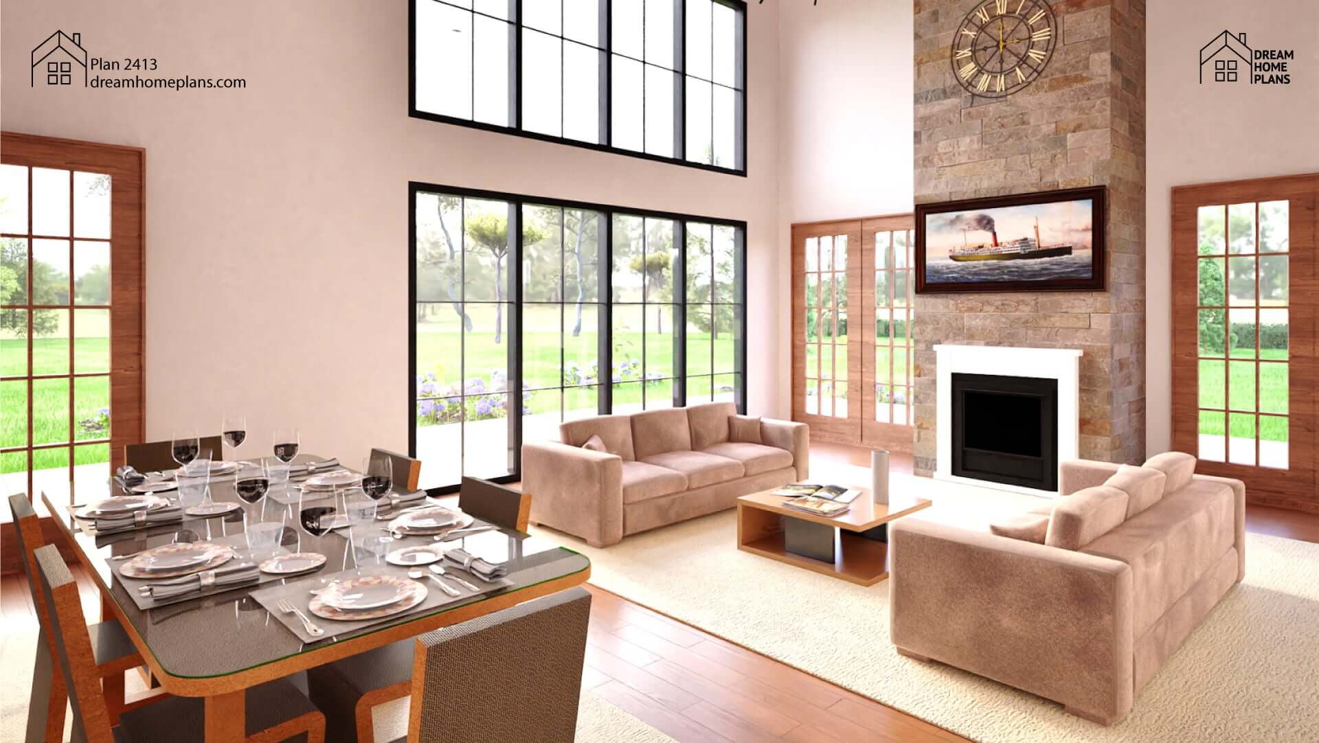 Plan 2413 | Barndominium