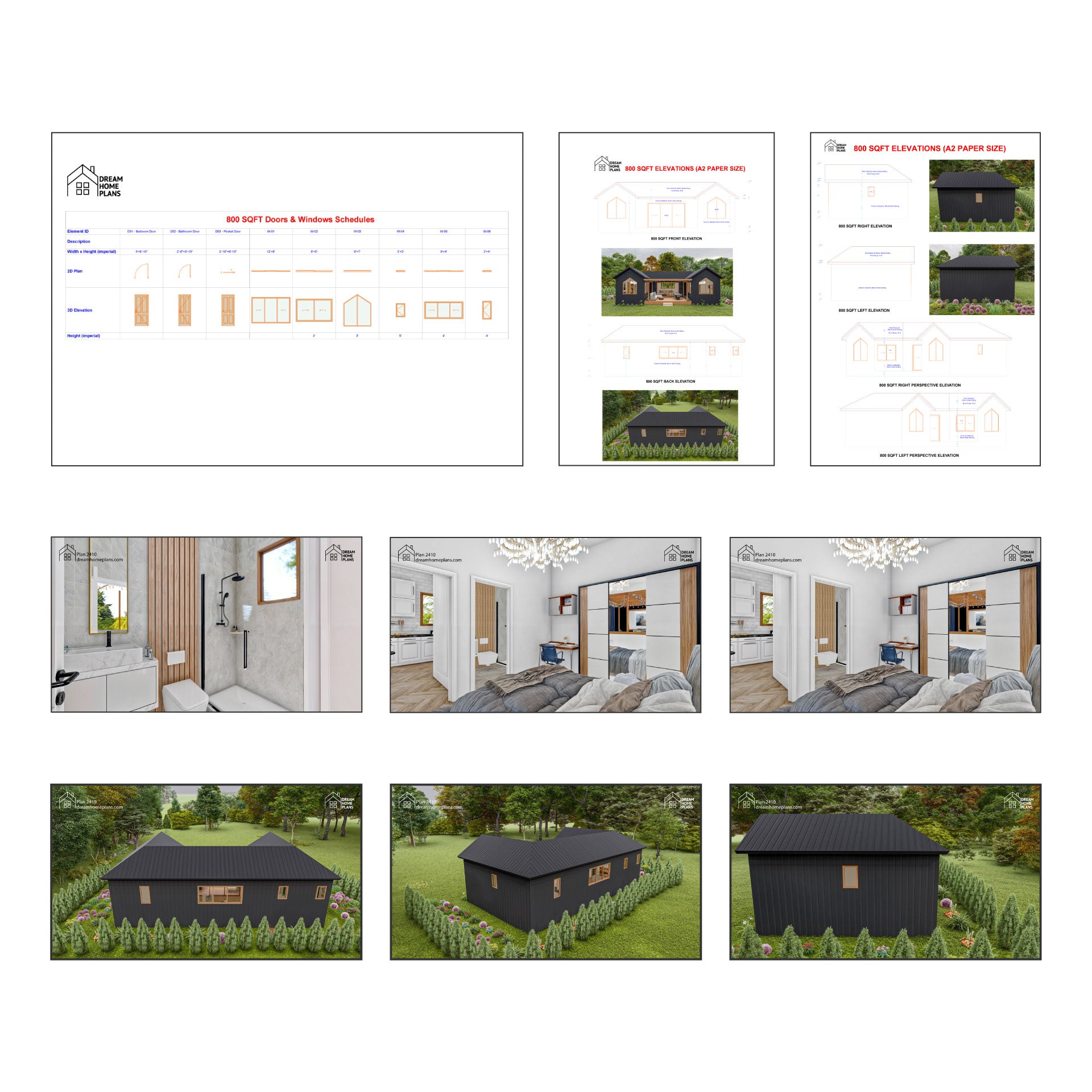 Plan 2410 | Cottage