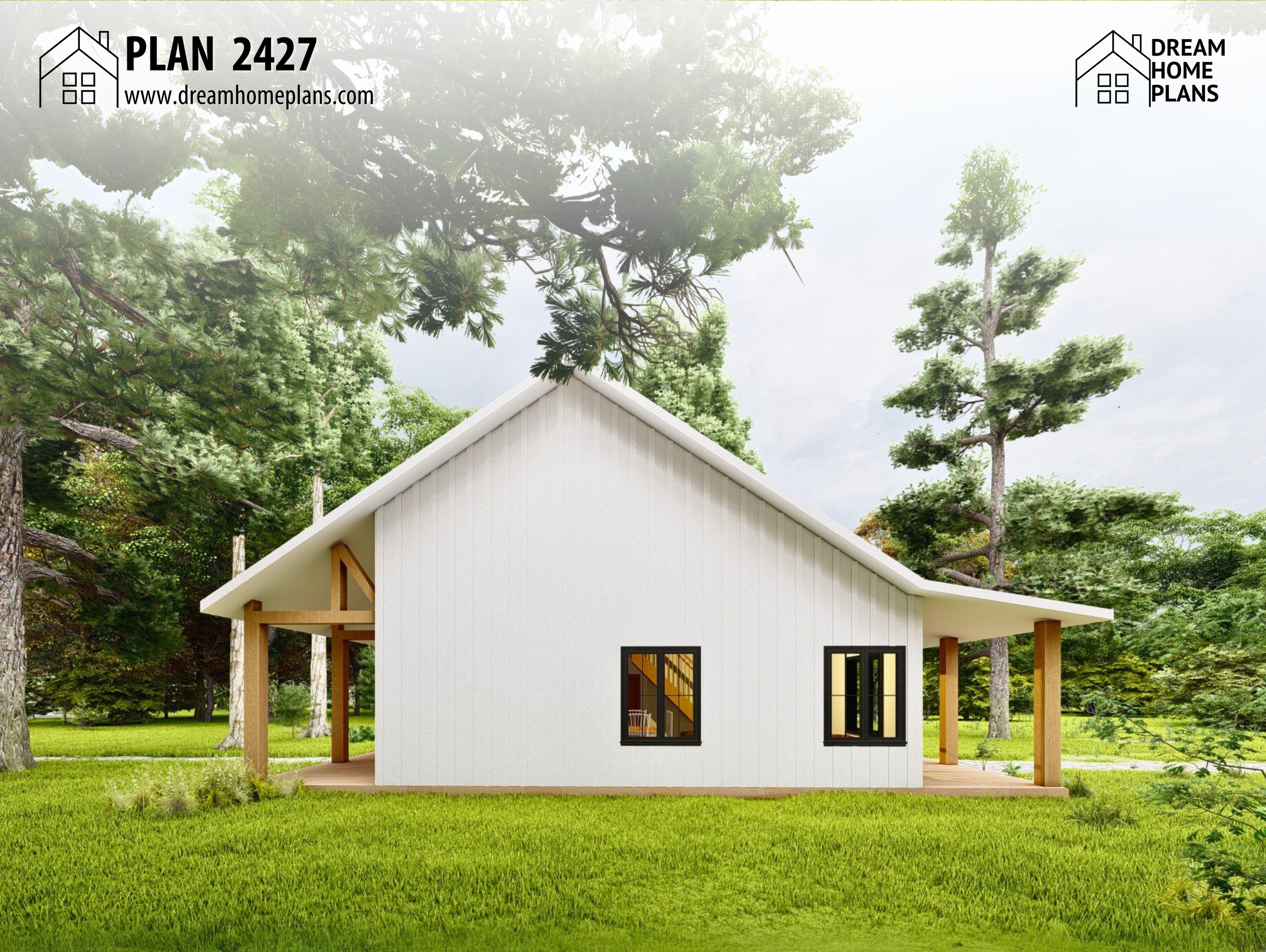 smal cottage plan dream home plans