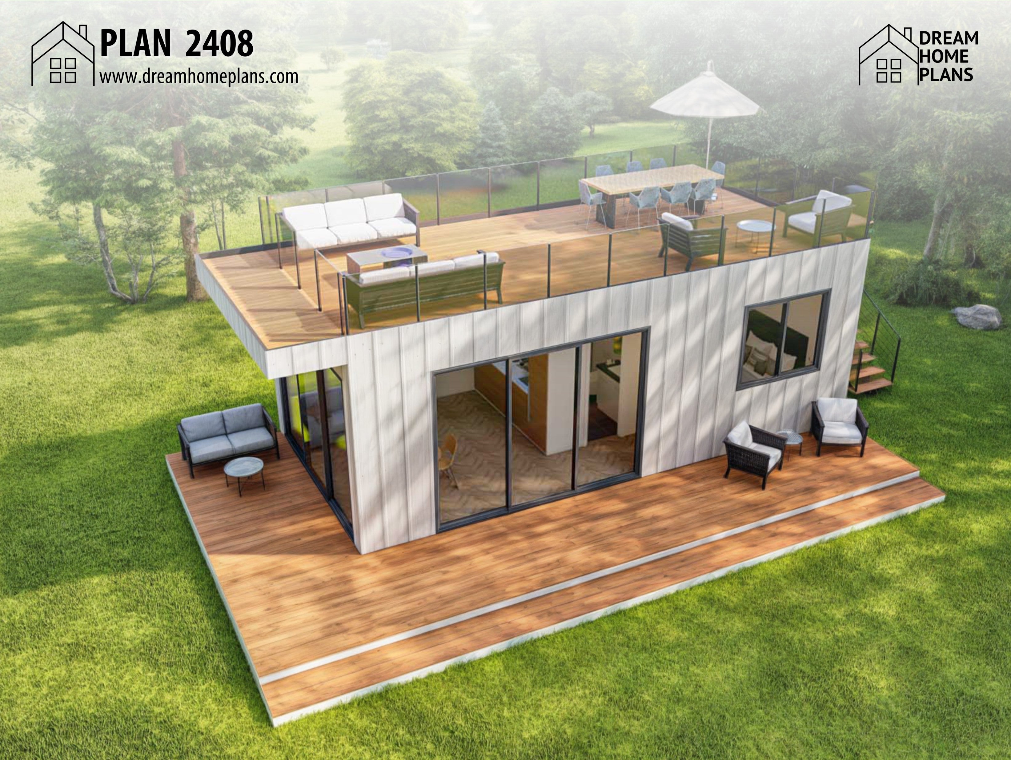 Plan 2408 | Cottage