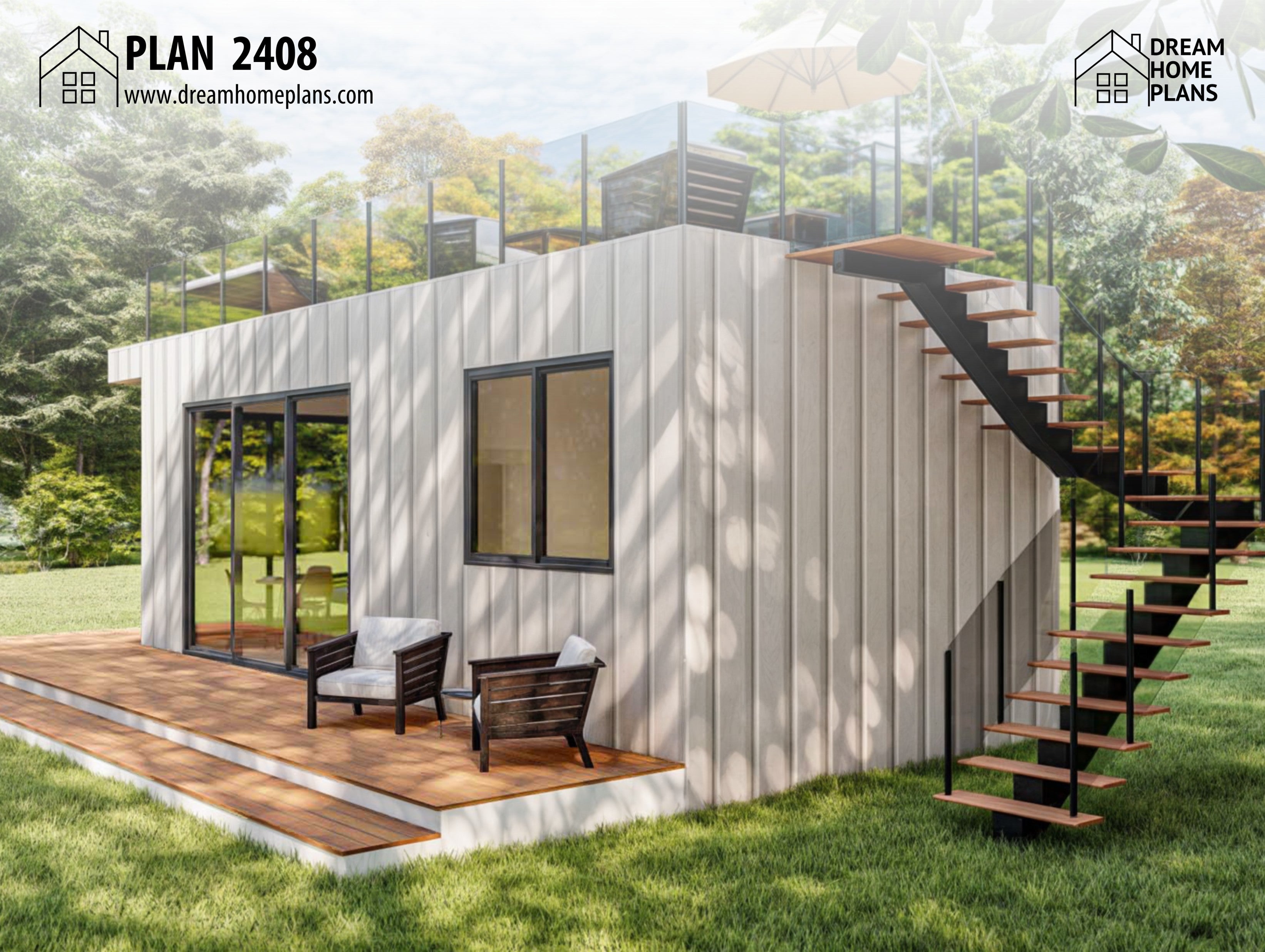 Plan 2408 | Cottage