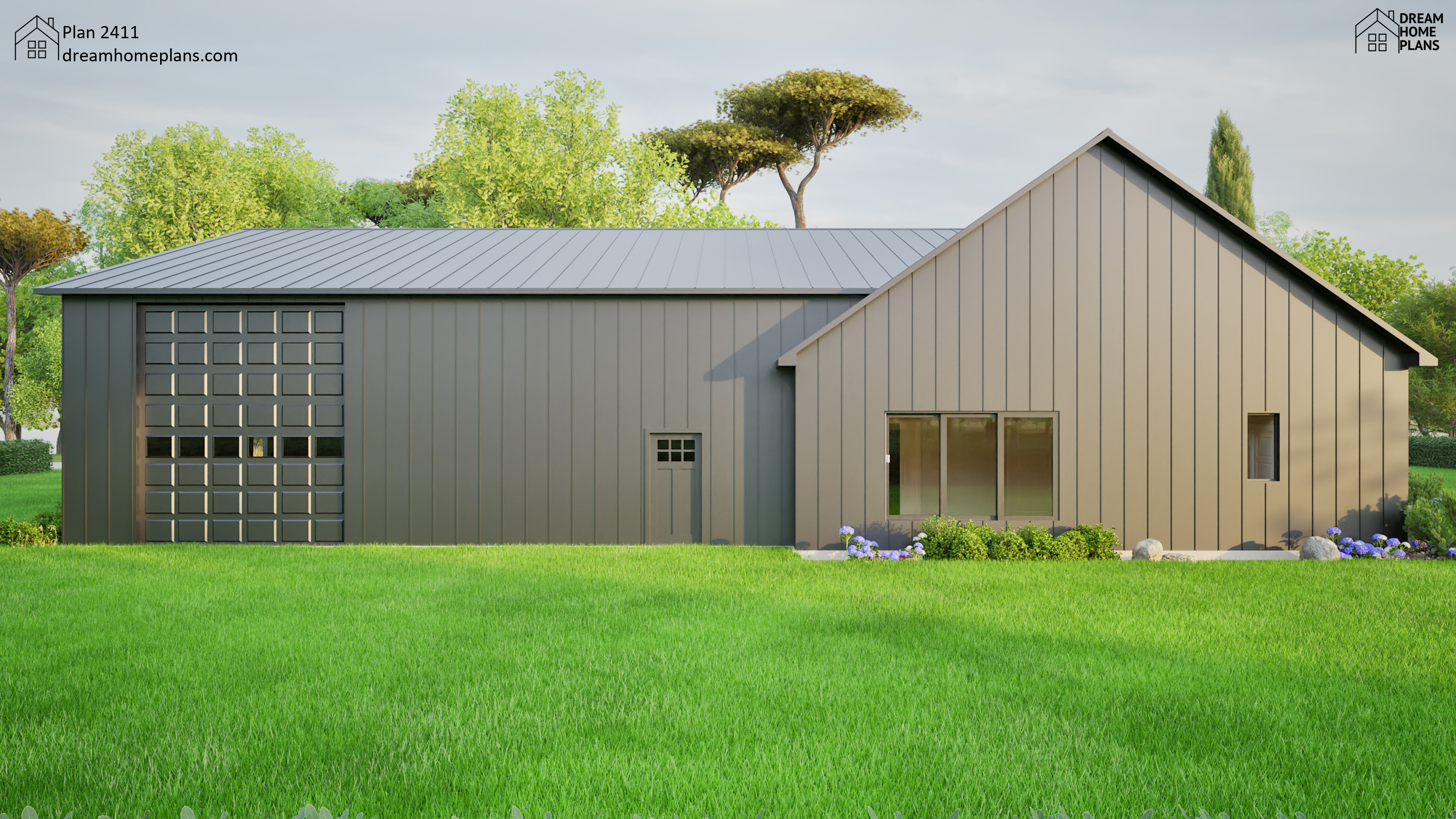 Plan 2411 | Barndominium