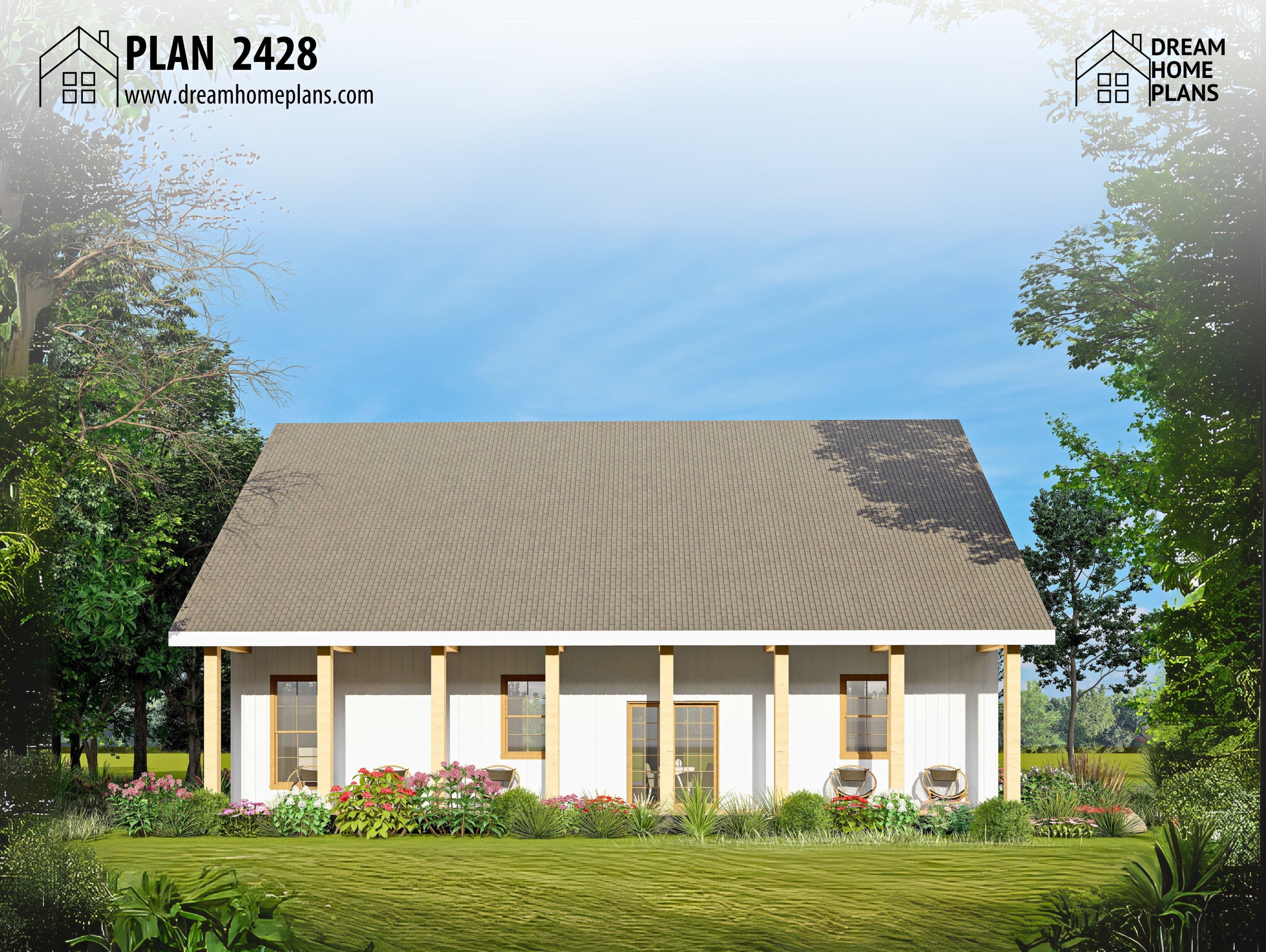 smal cottage plan dream home plans