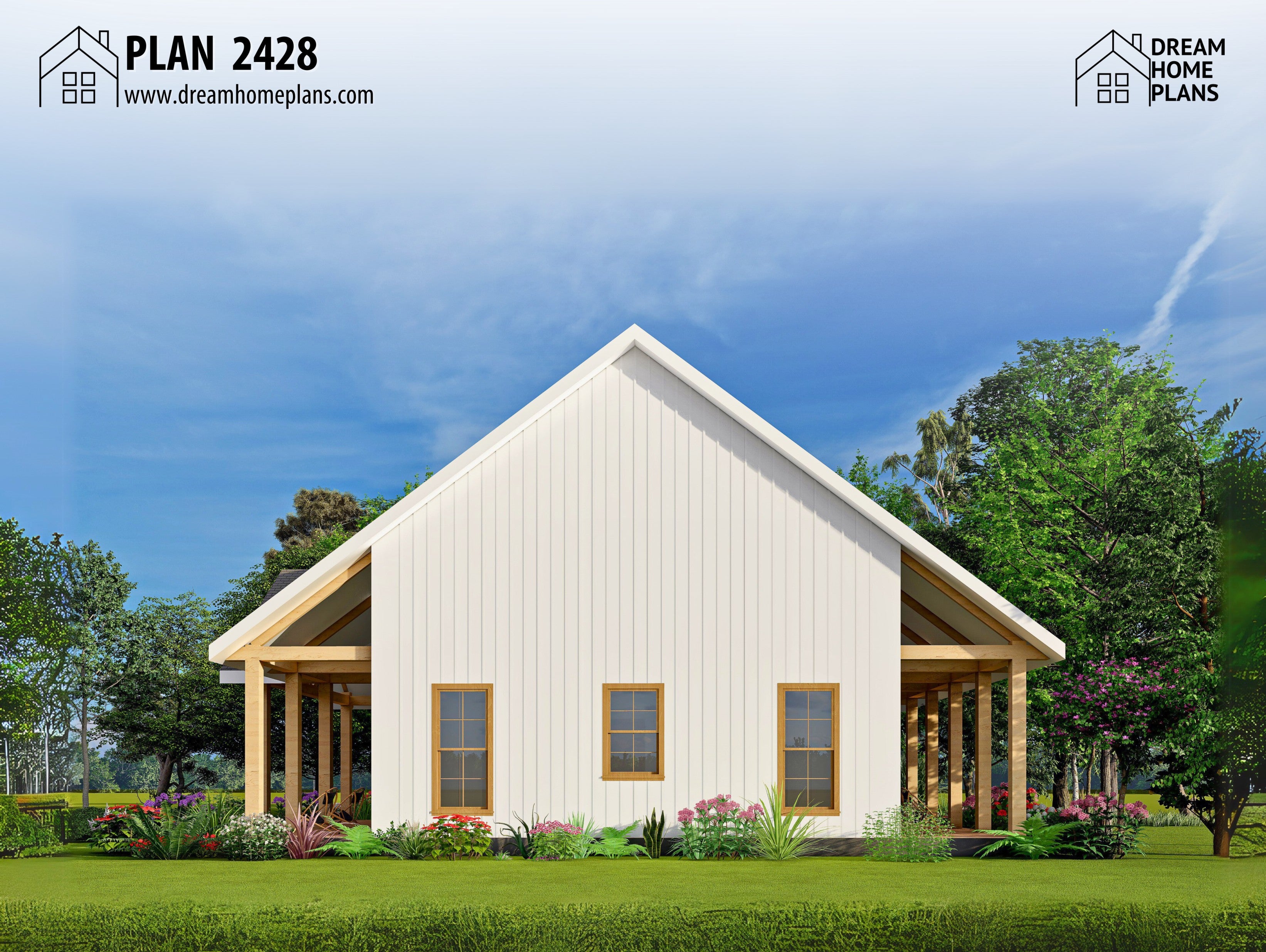 smal cottage plan dream home plans