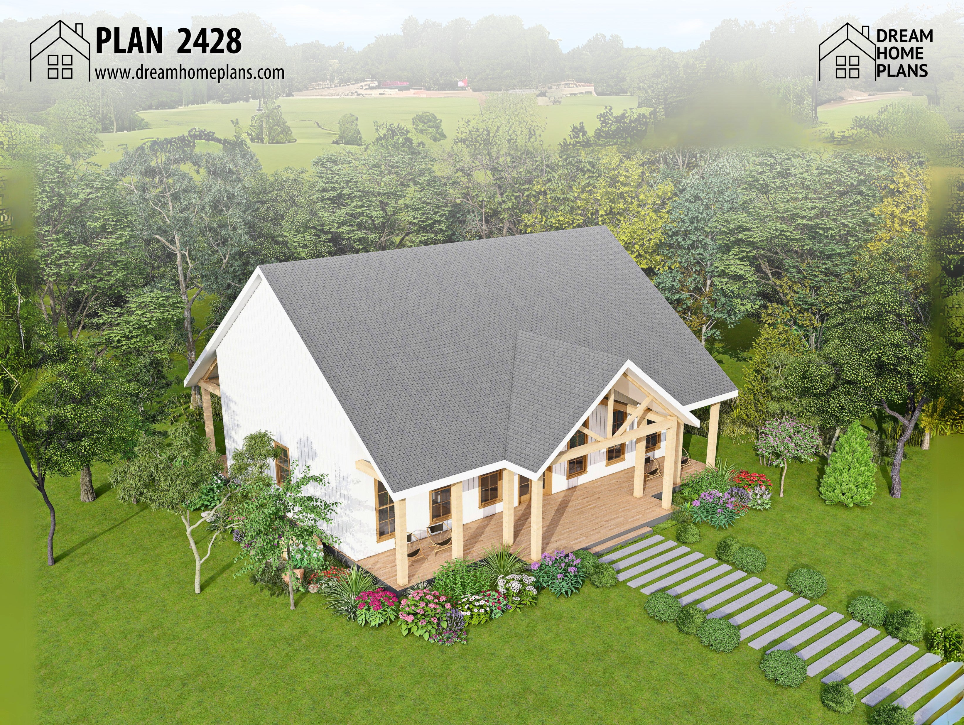 smal cottage plan dream home plans