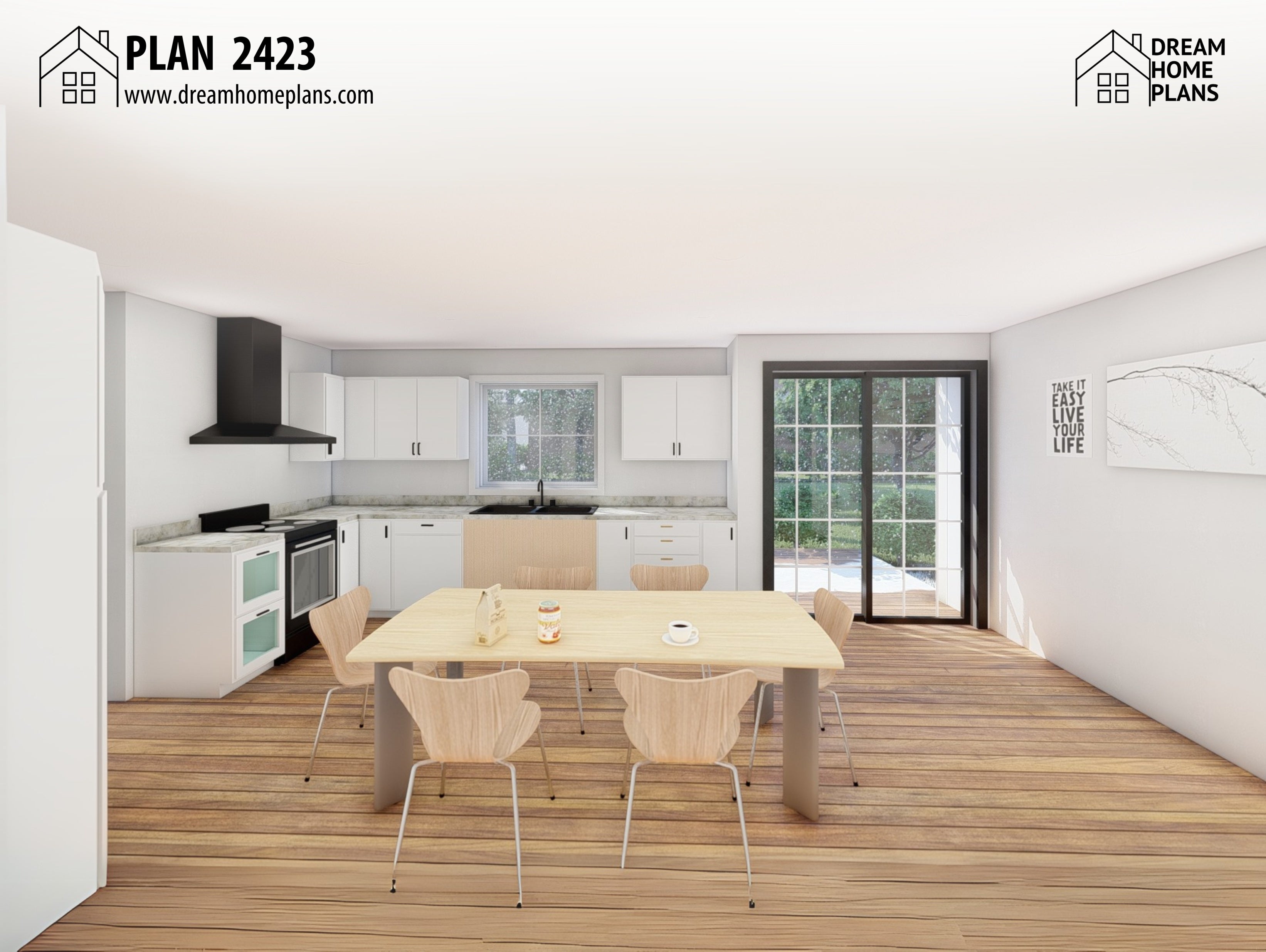Plan 2423 | Modern Country Farmhouse Home Design – Dream Home Plans