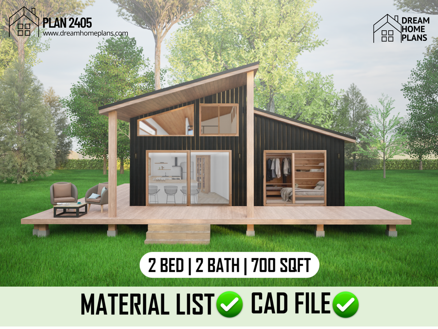 Plan 2405 | Cottage