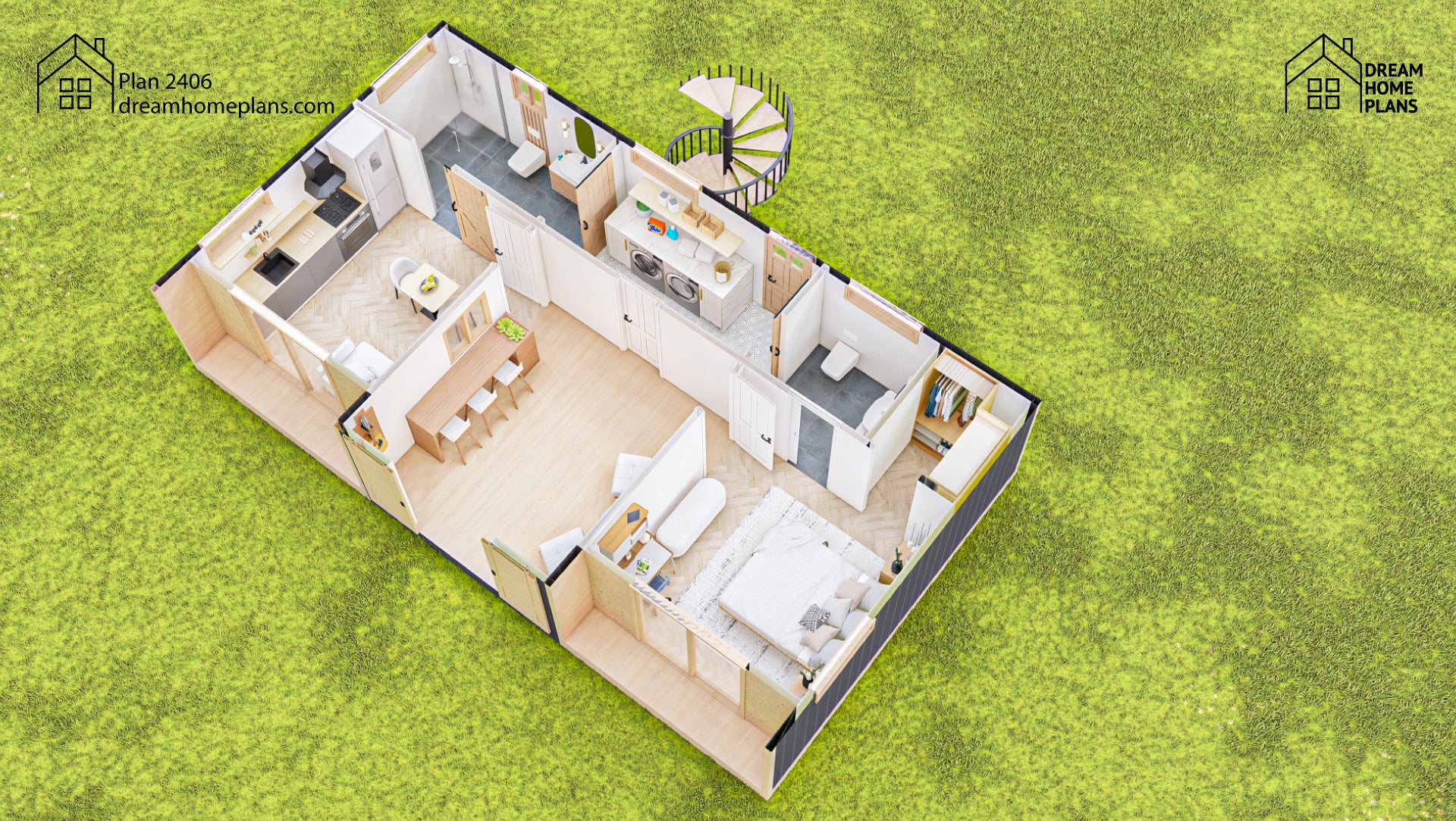 Plan 2406 | Cottage