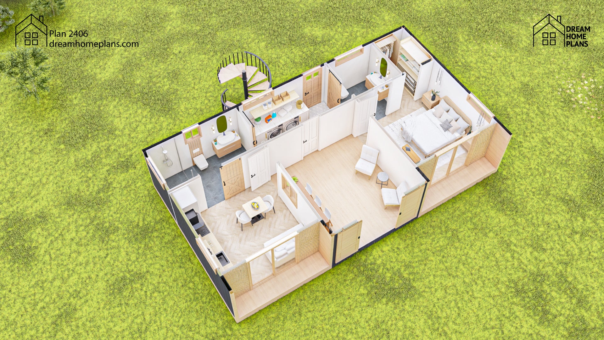 Plan 2406 | Cottage