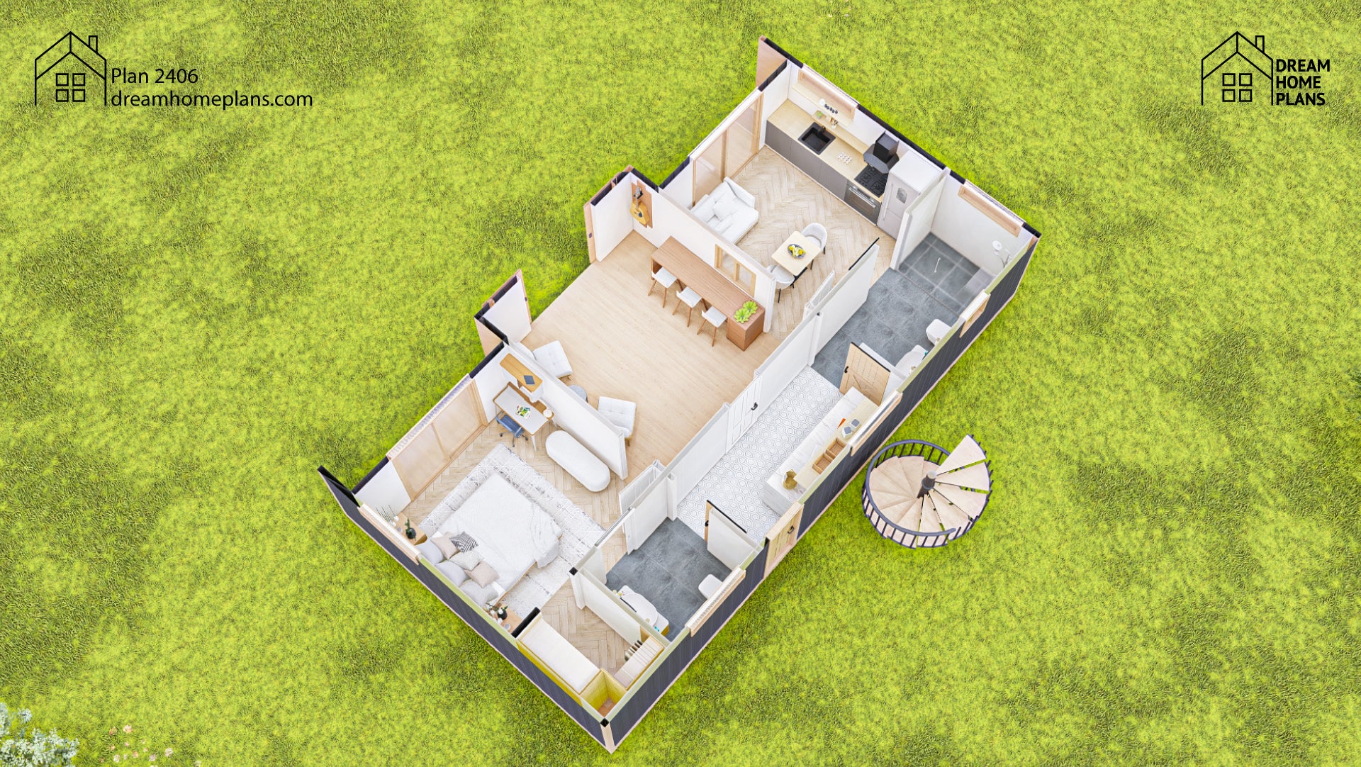 Plan 2406 | Cottage