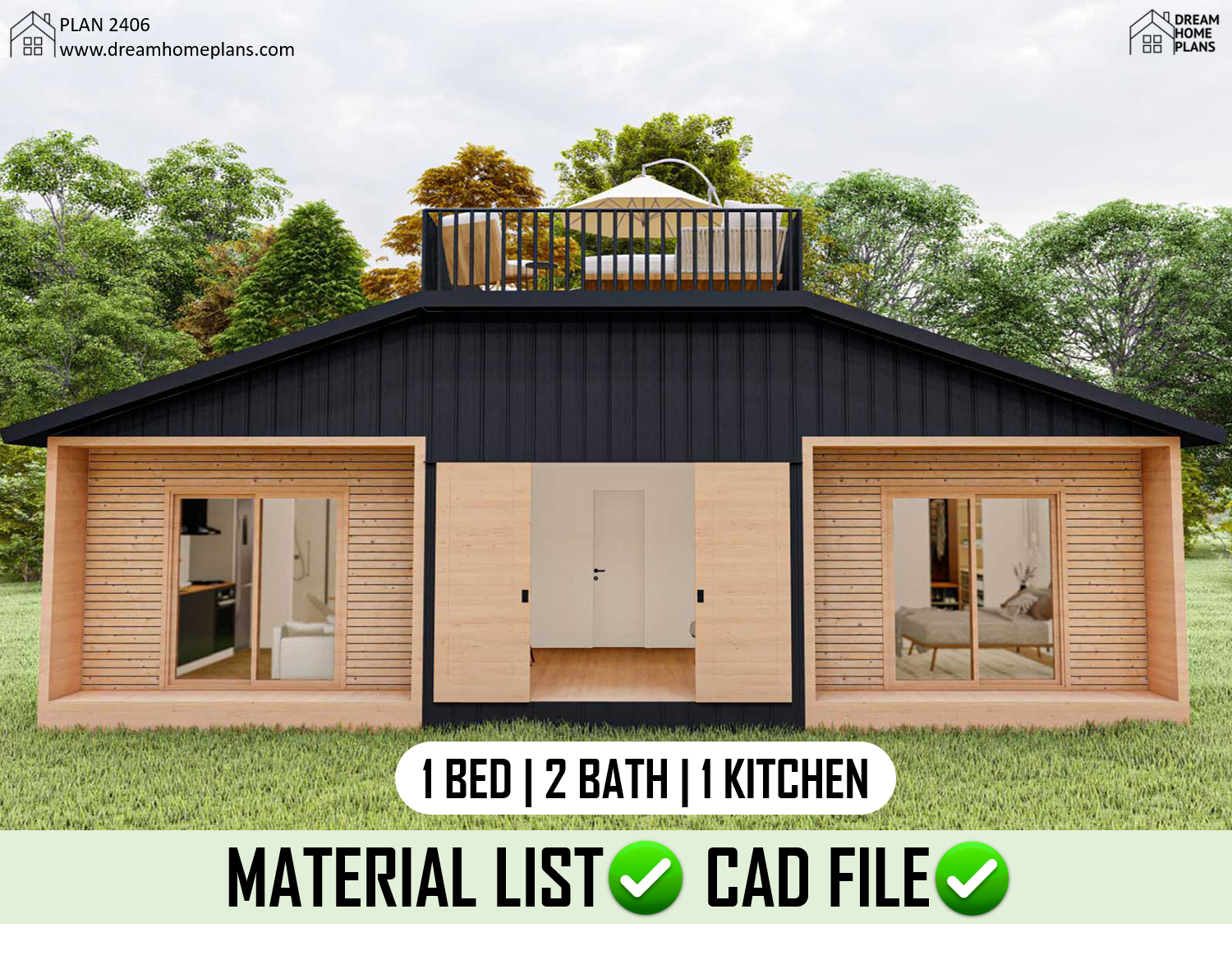 Plan 2406 | Cottage