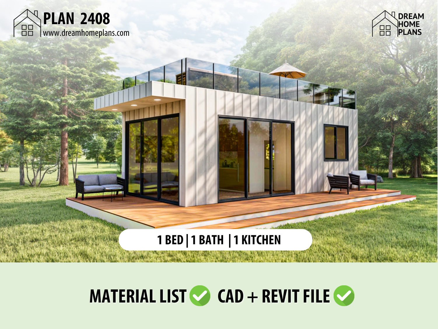 Plan 2408 | Cottage