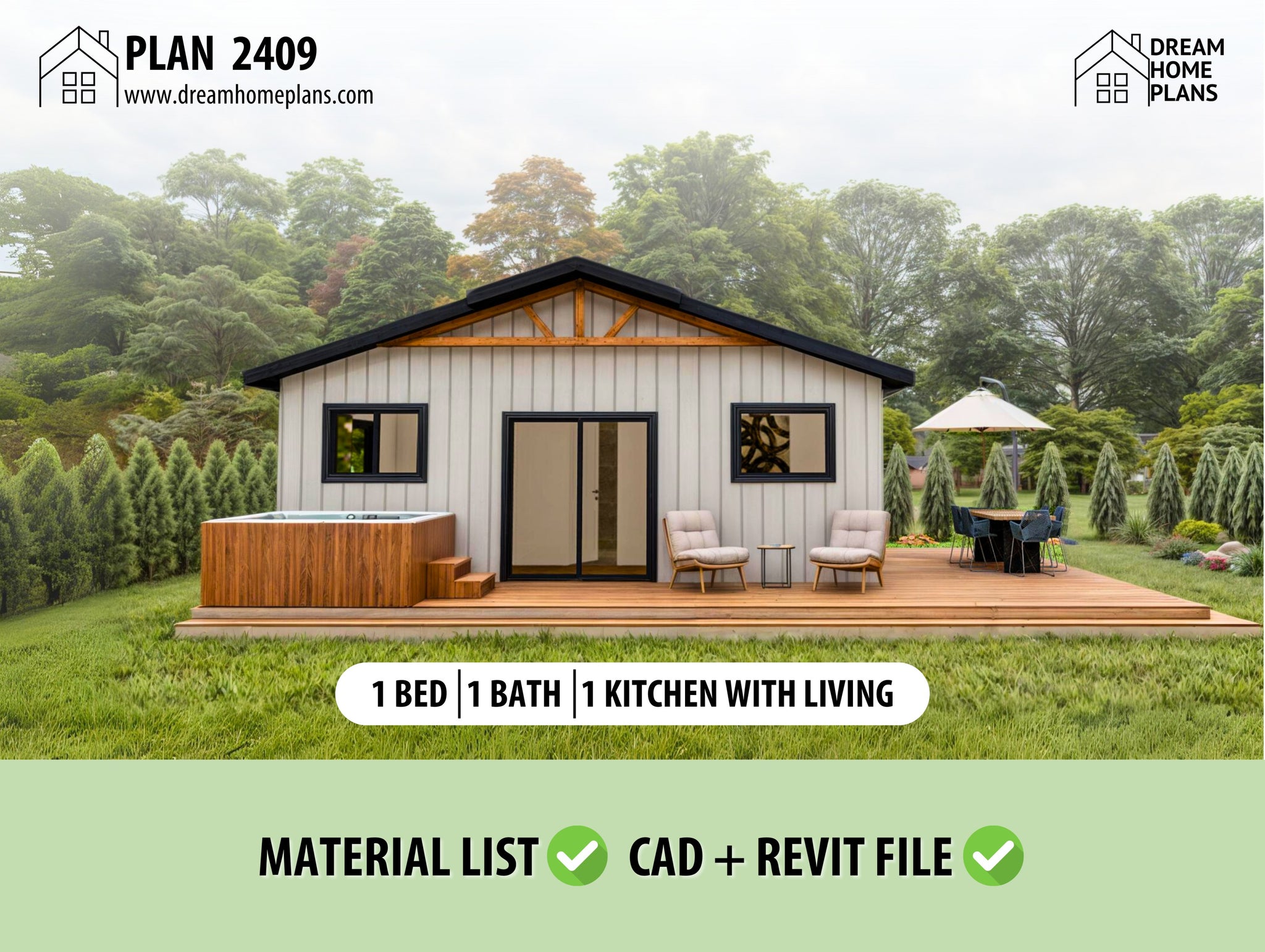Plan 2409 | Cottage