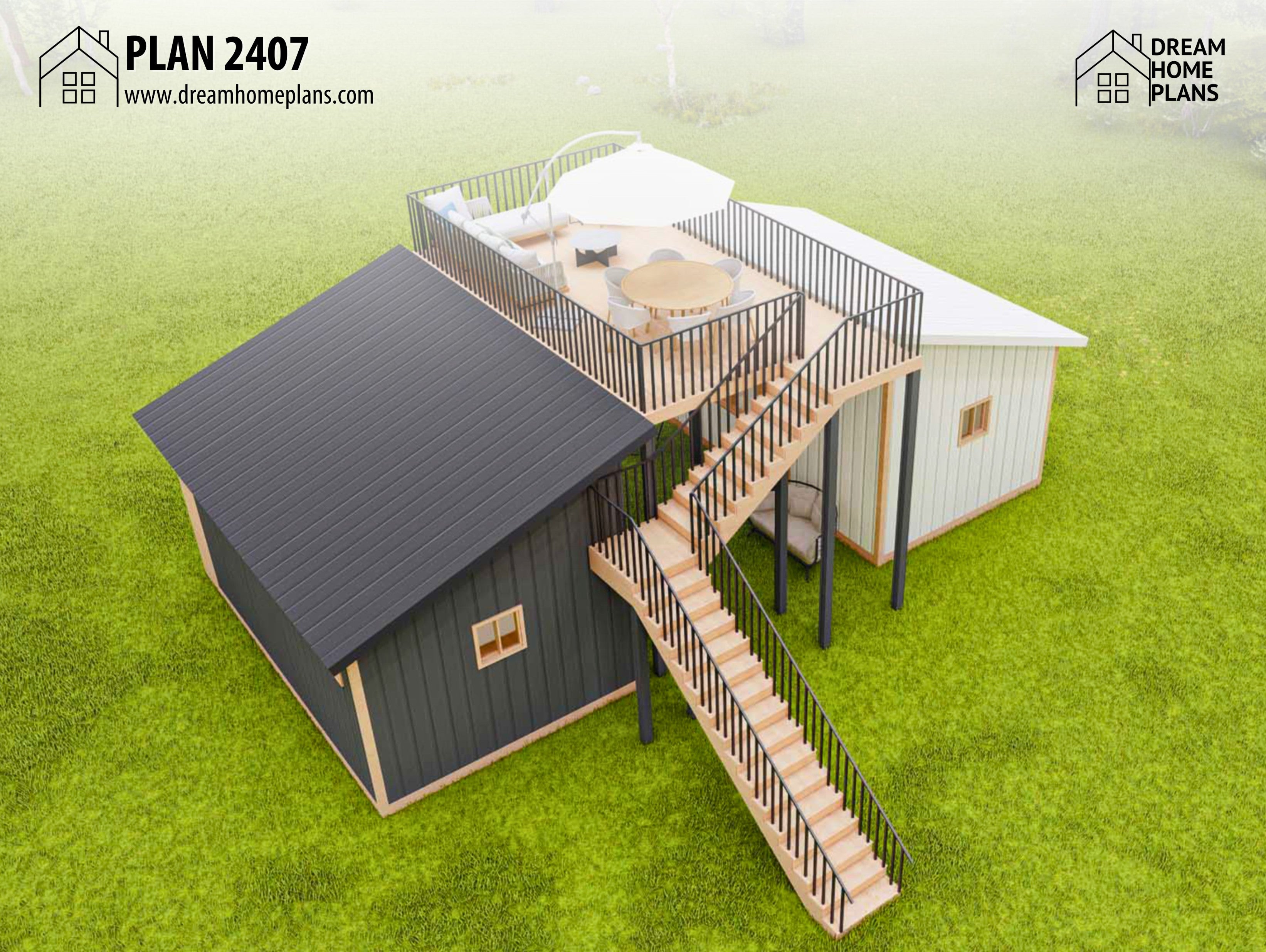 Plan 2407 | Cottage