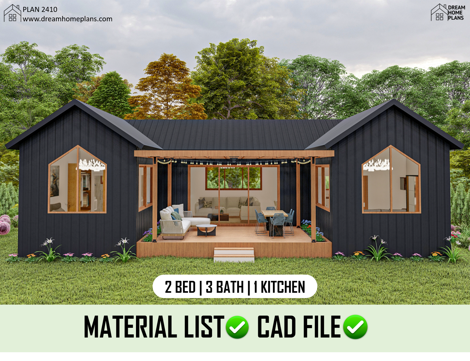 Plan 2410 | Cottage