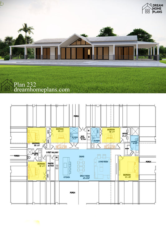 Plan 232 - Dream Home Plans