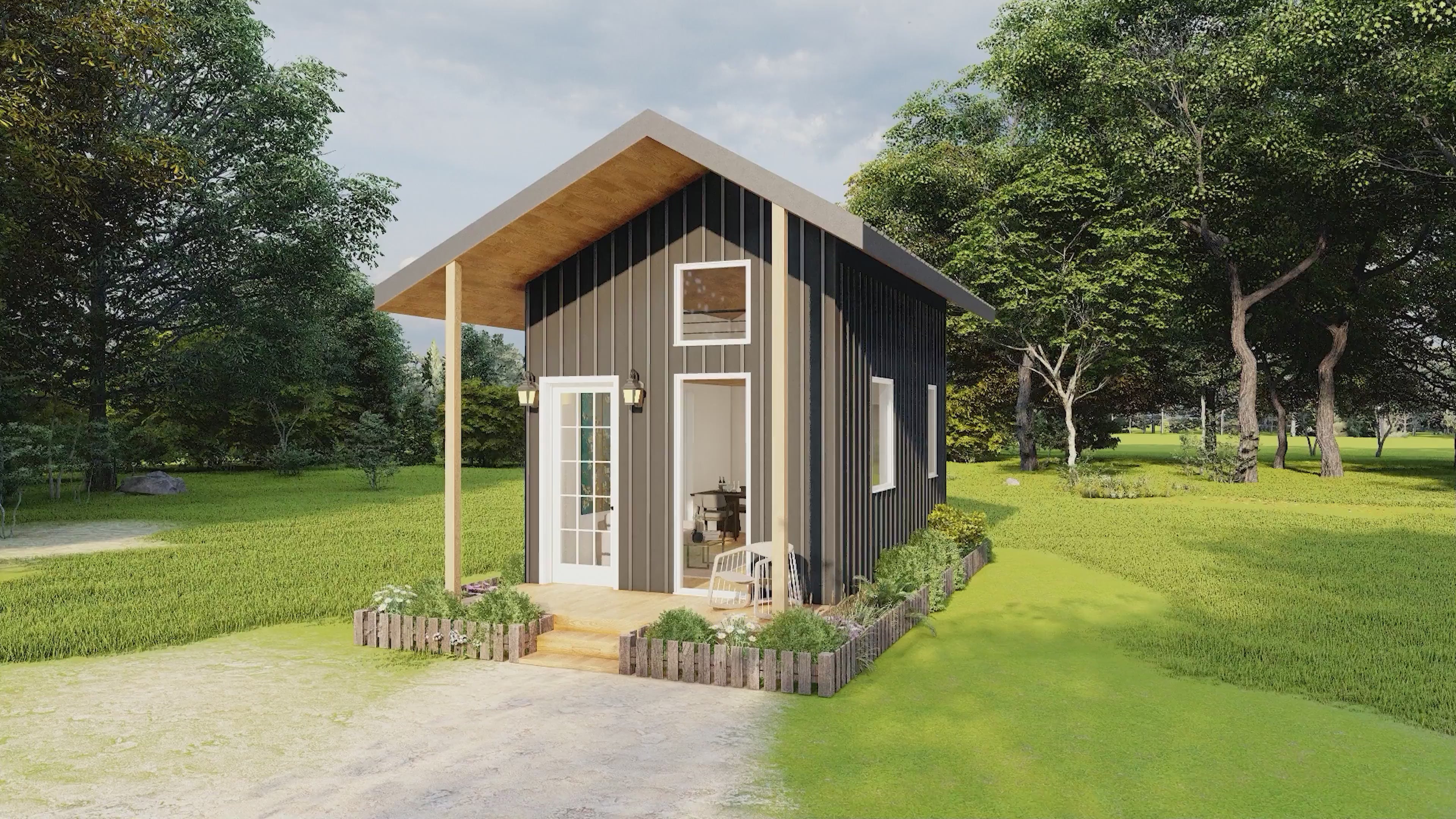 smal cottage plan dream home plans